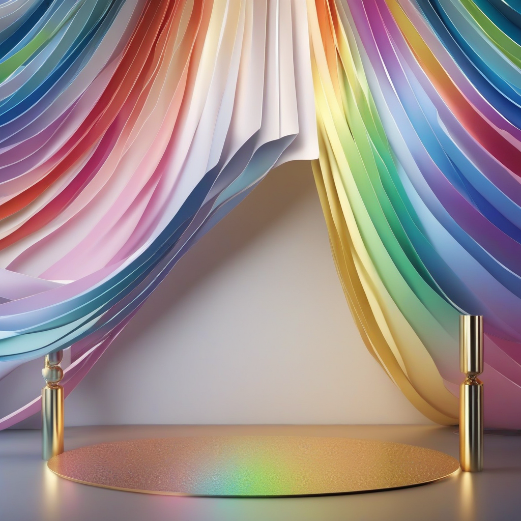 Illustration pour le mot 'arc-en-ciel'