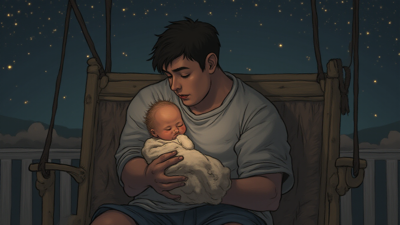 Illustration pour le mot 'berceur'