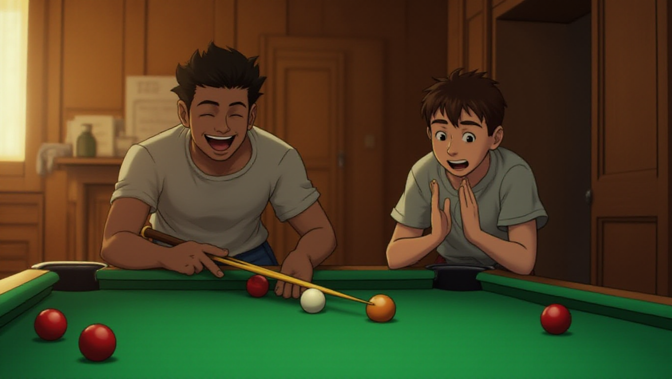 Illustration pour le mot 'billard'