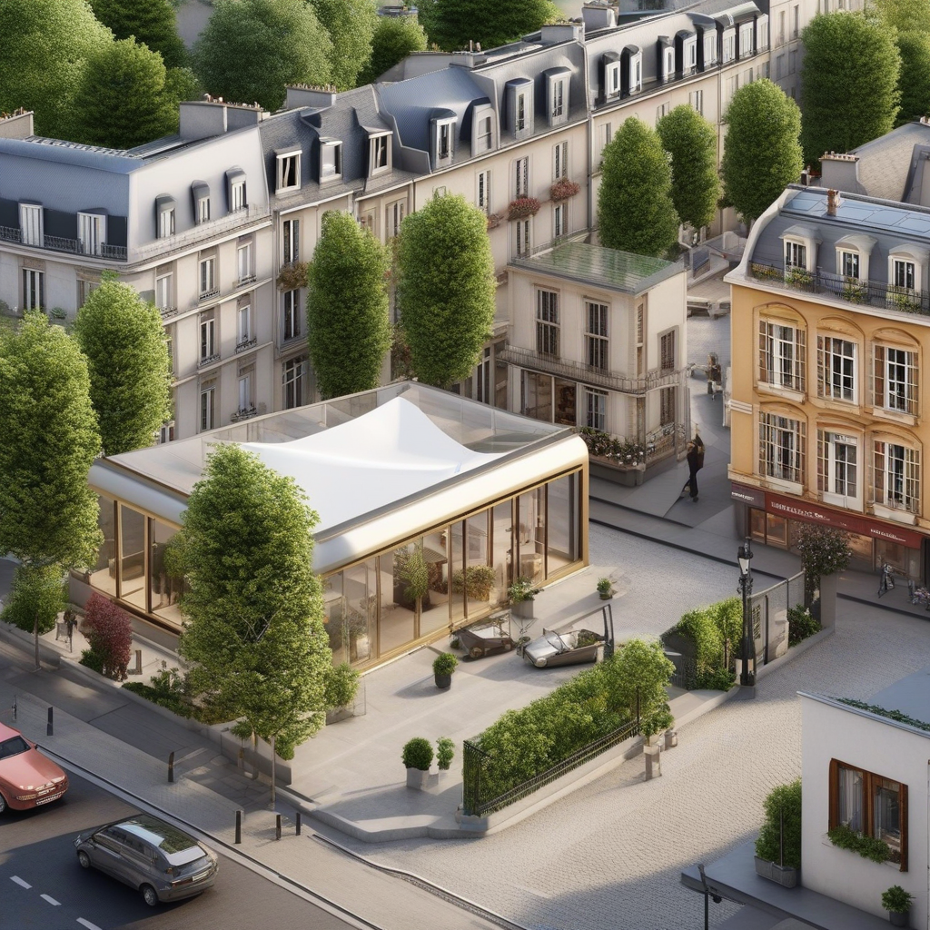Illustration pour le mot 'centre-ville'