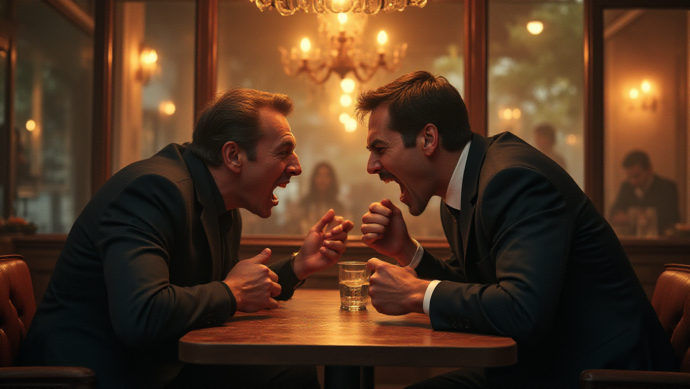 Illustration pour le mot 'chamailler'