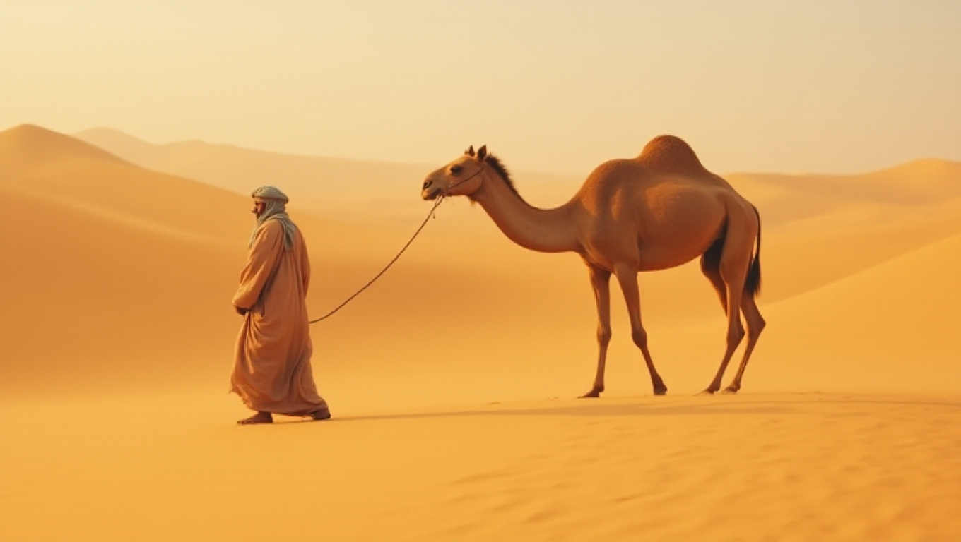 Illustration pour le mot 'chameau'