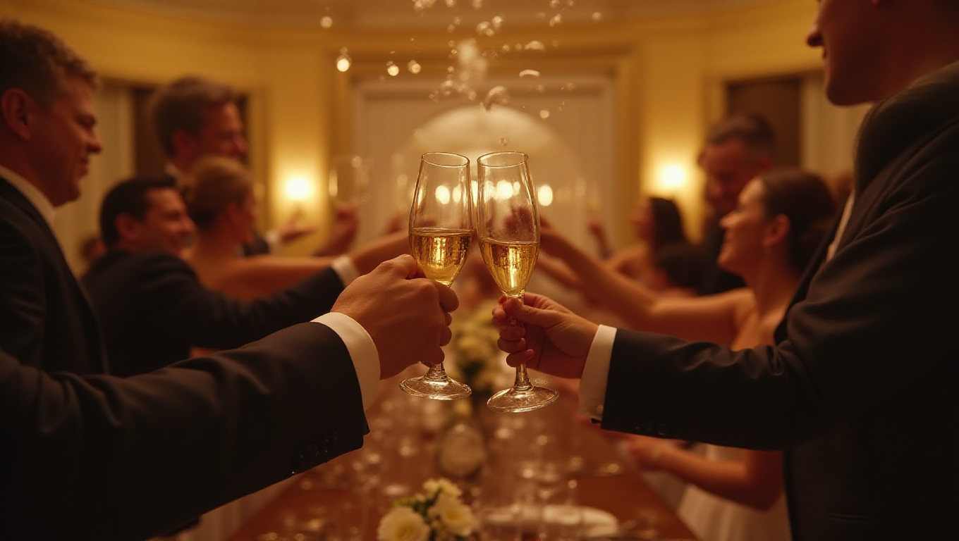 Illustration pour le mot 'champagne'