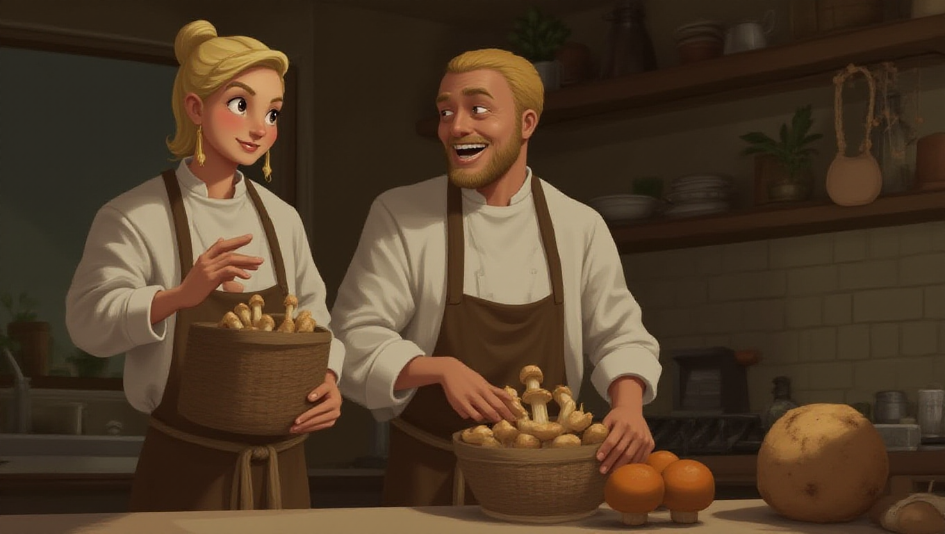 Illustration pour le mot 'champignon'