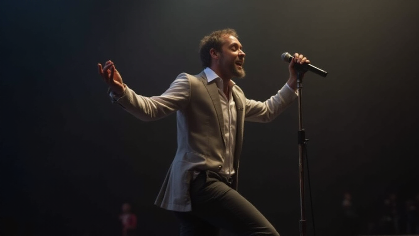 Illustration pour le mot 'chanteur'