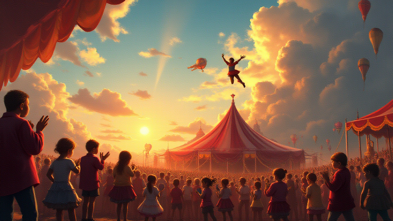 Illustration pour le mot 'chapiteau'