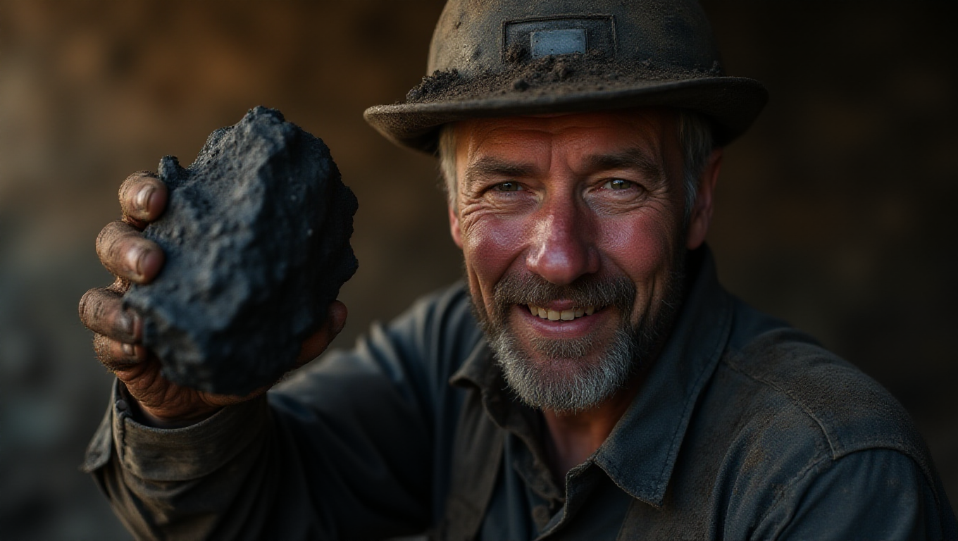 Illustration pour le mot 'charbon'