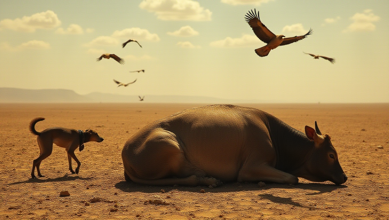 Illustration pour le mot 'charogne'