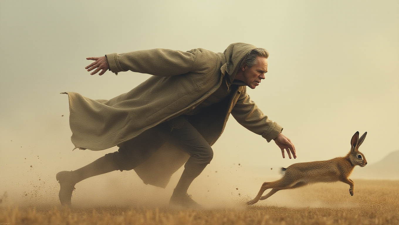 Illustration pour le mot 'chasser'