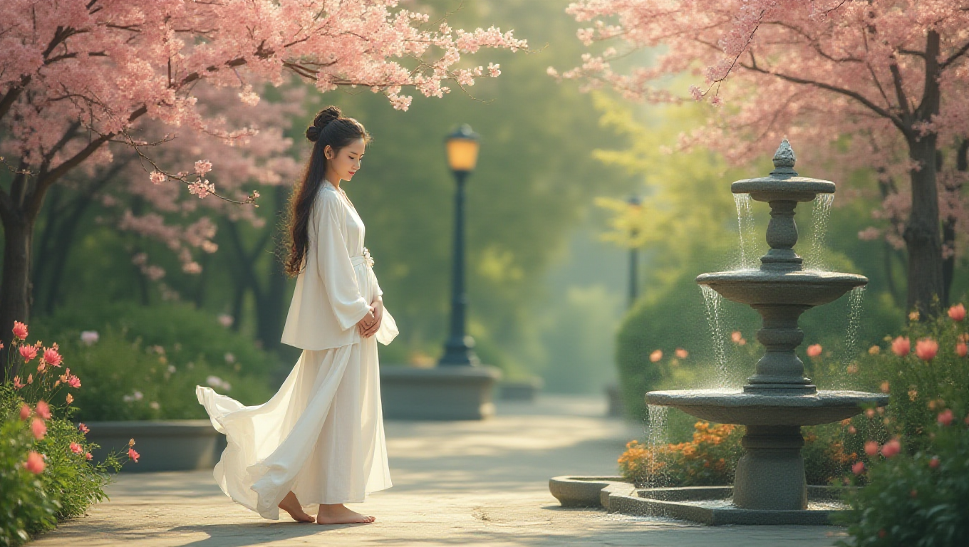 Illustration pour le mot 'chaste'