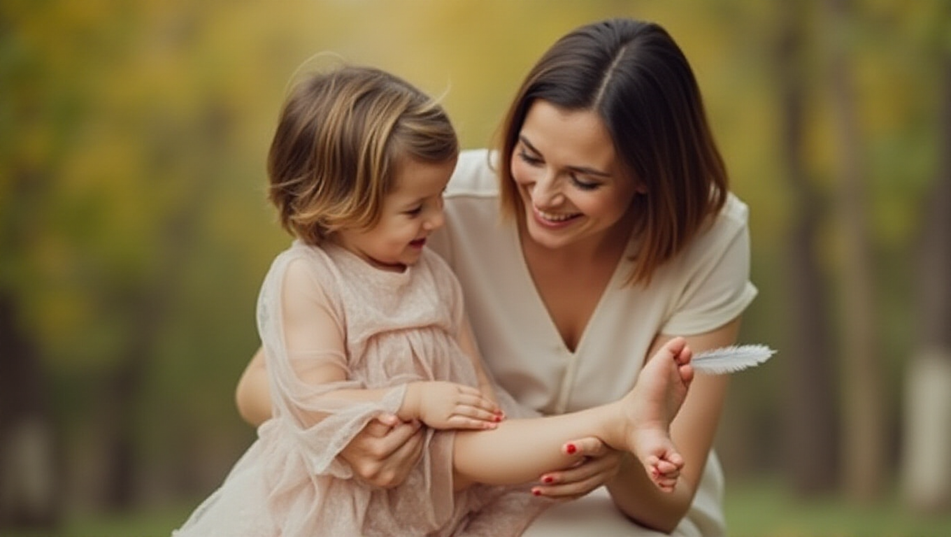 Illustration pour le mot 'chatouiller'