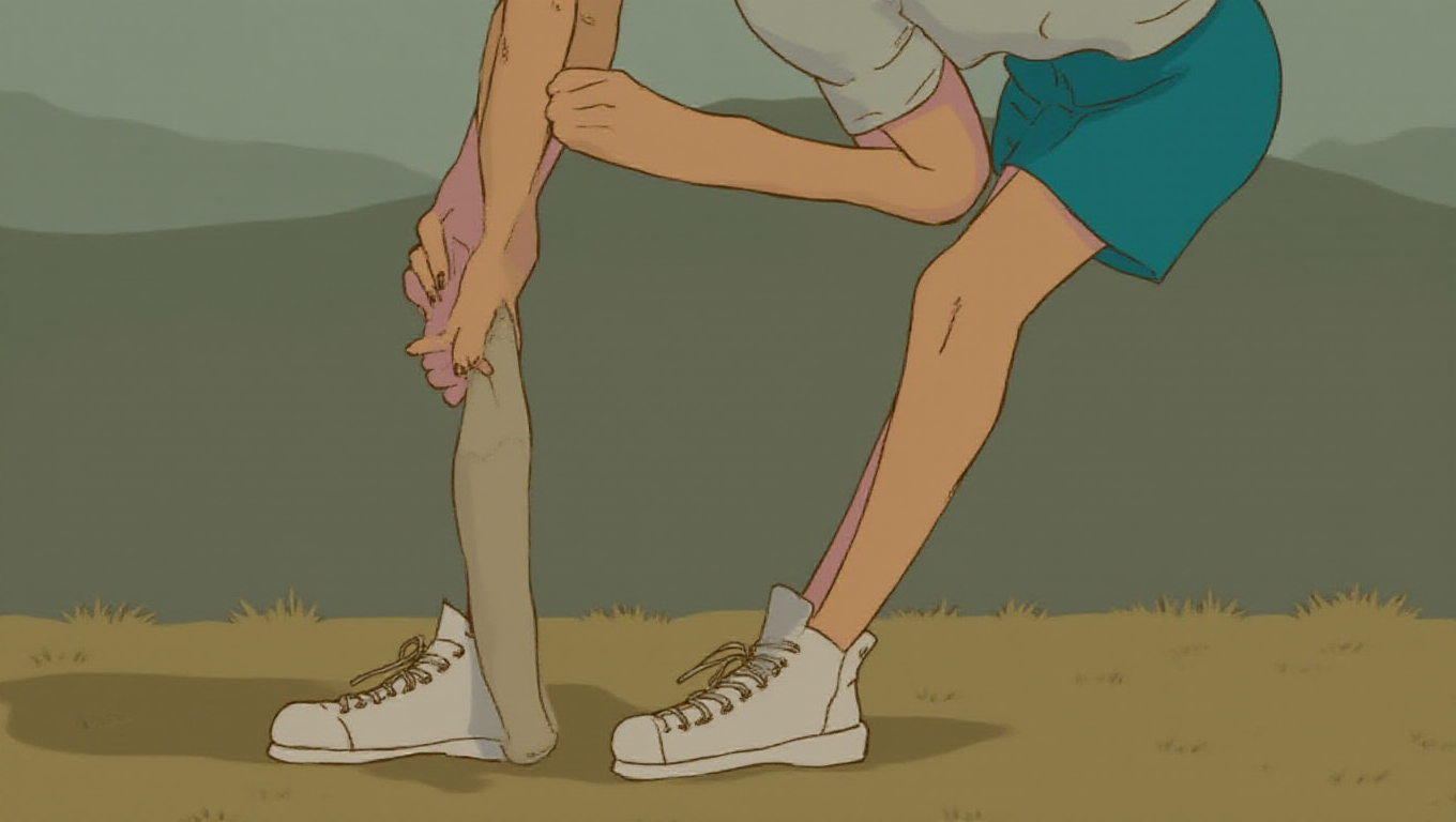 Illustration pour le mot 'chaussette'