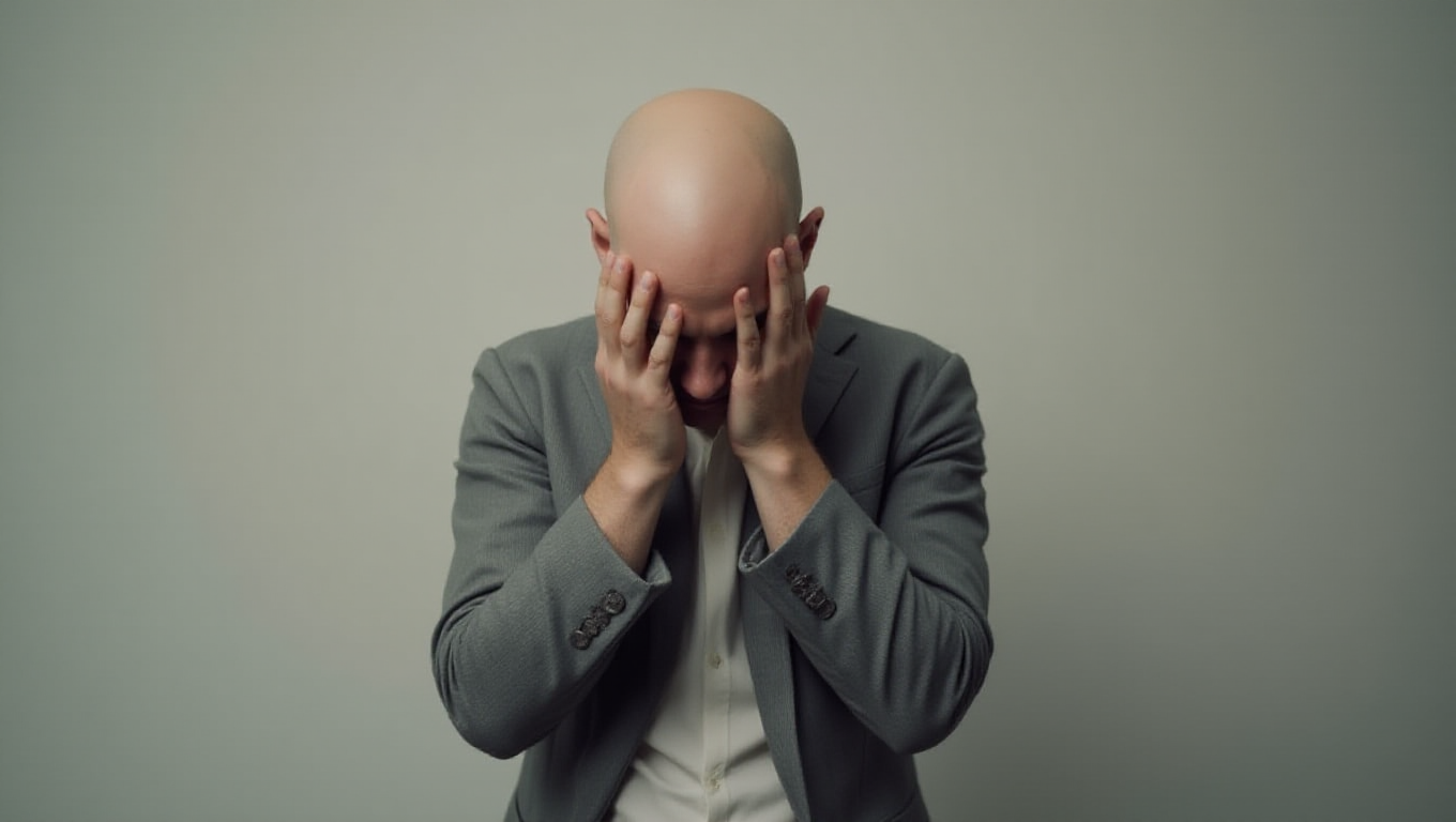 Illustration pour le mot 'chauve'