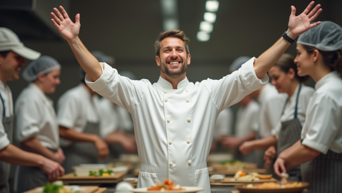 Illustration pour le mot 'chef'