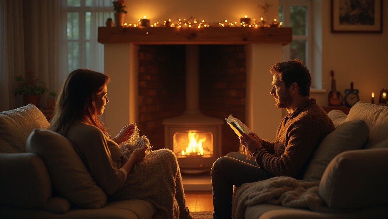 Illustration pour le mot 'cheminée'