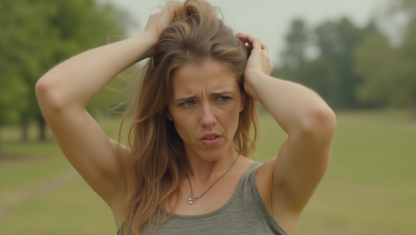 Illustration pour le mot 'cheveu'