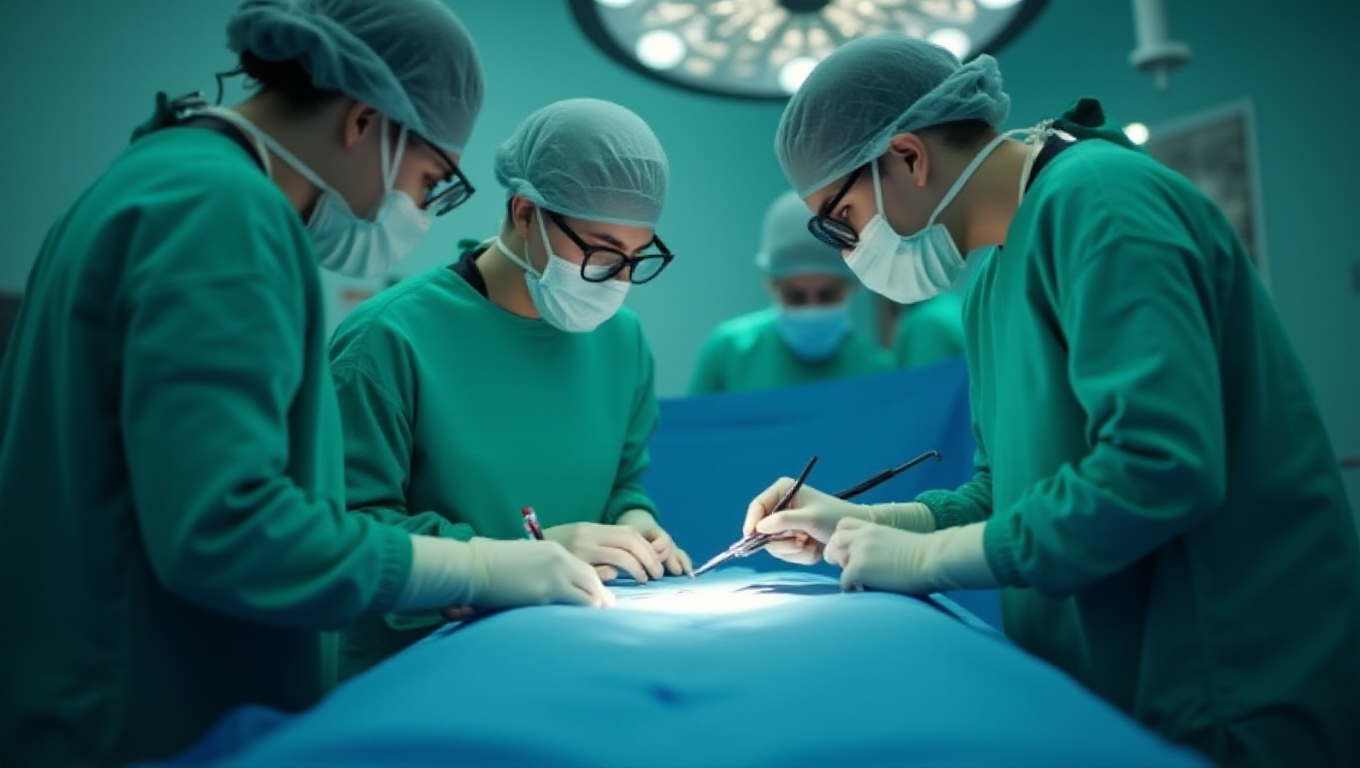 Illustration pour le mot 'chirurgien'