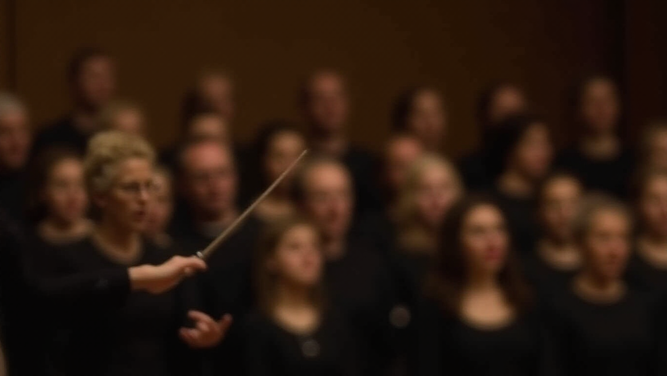 Illustration pour le mot 'choir'