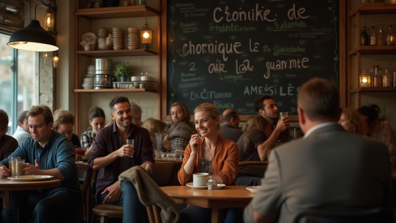 Illustration pour le mot 'chronique'