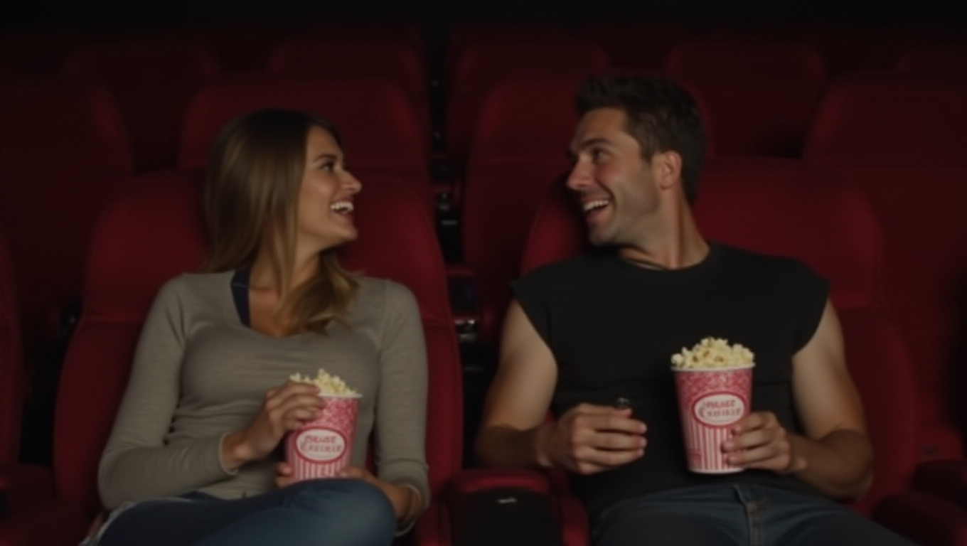 Illustration pour le mot 'ciné'