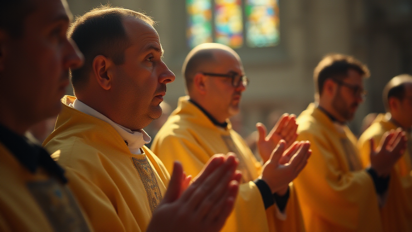 Illustration pour le mot 'clergé'