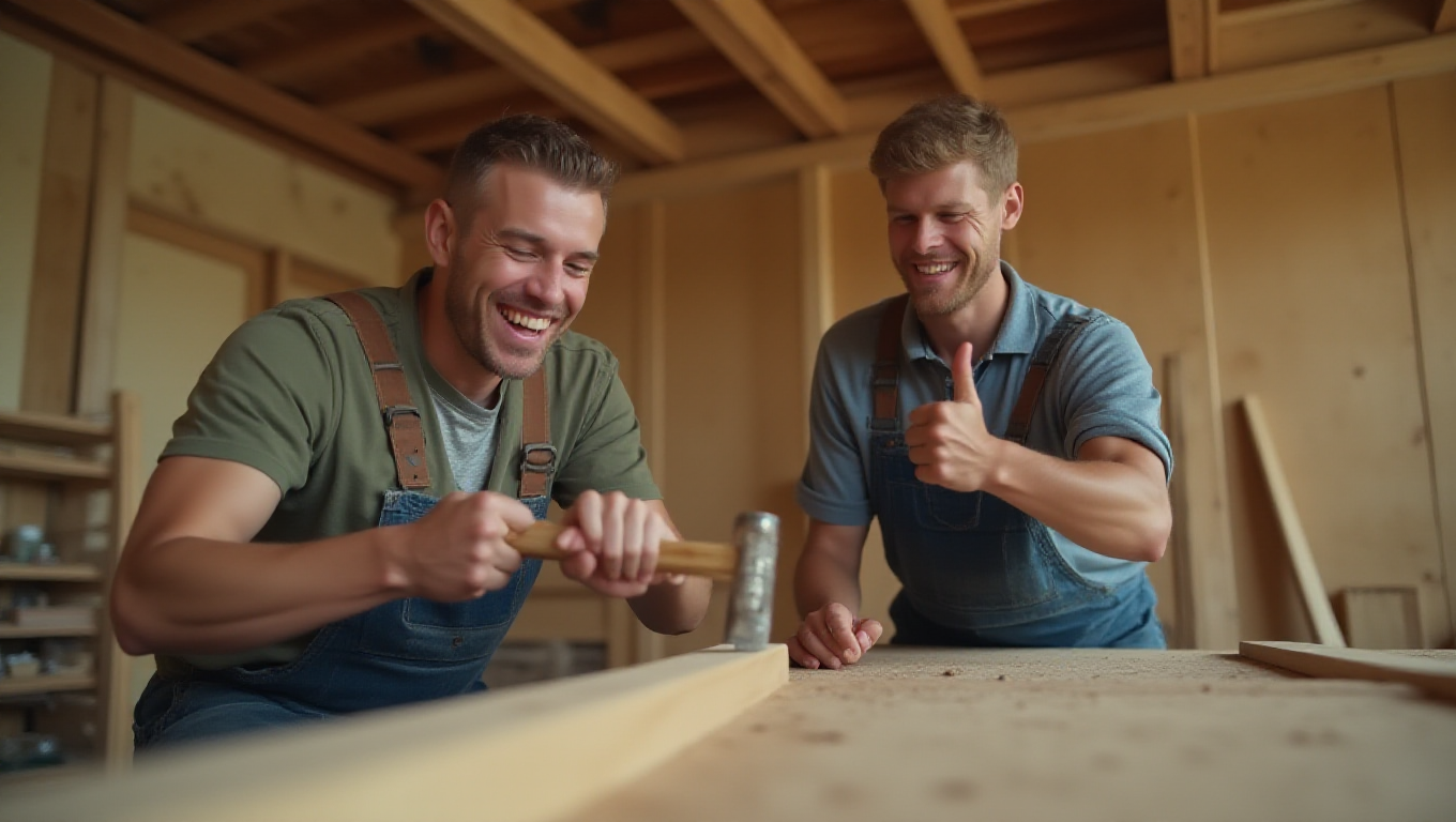 Illustration pour le mot 'clouer'