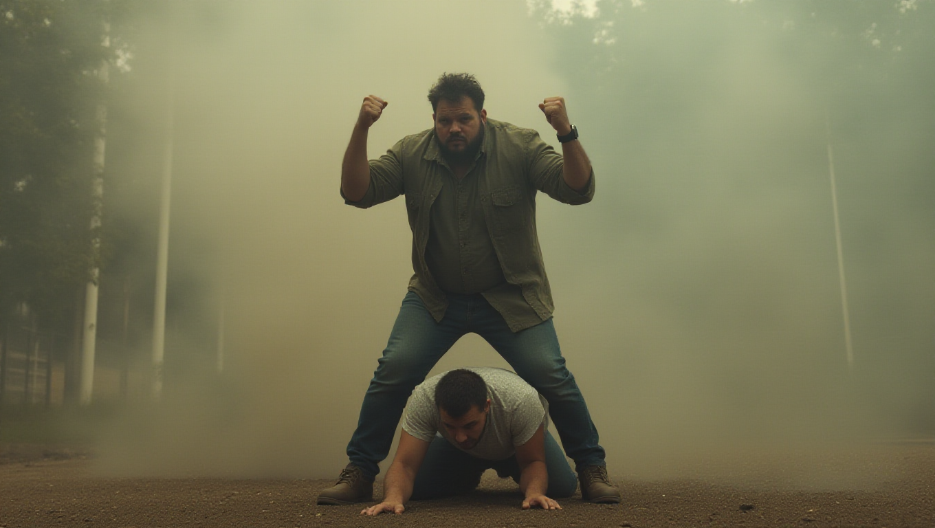 Illustration pour le mot 'cogner'