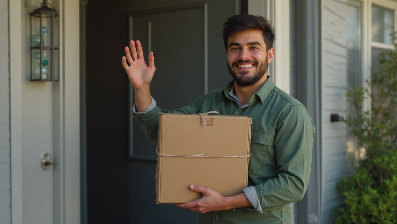 Illustration pour le mot 'colis'