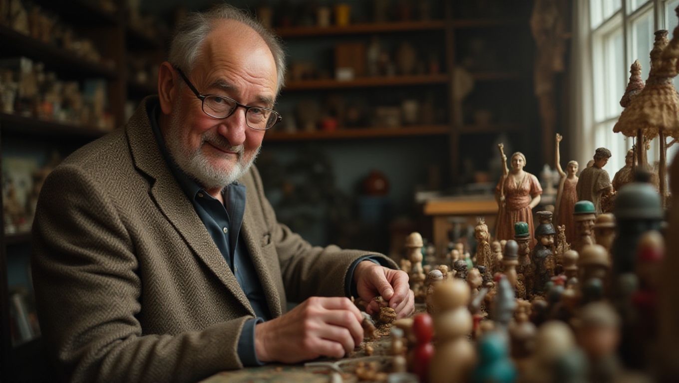 Illustration pour le mot 'collectionneur'