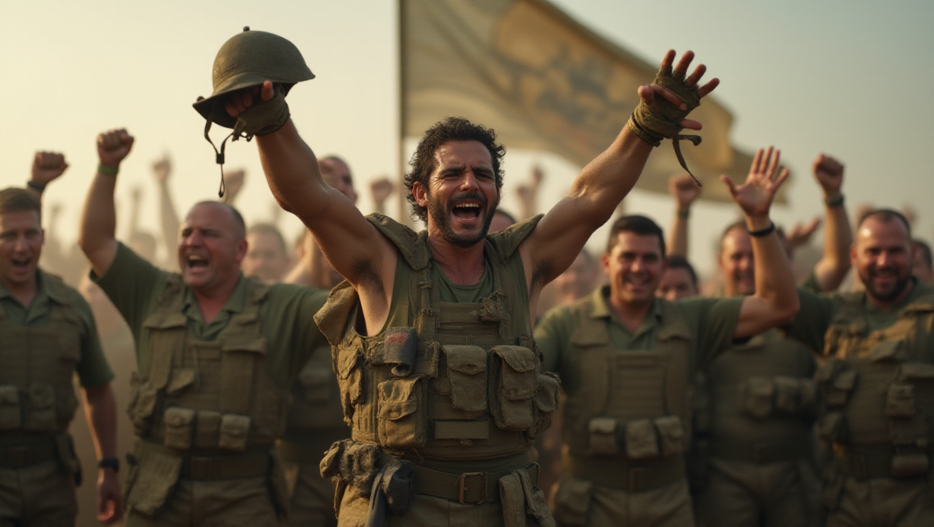 Illustration pour le mot 'combattant'