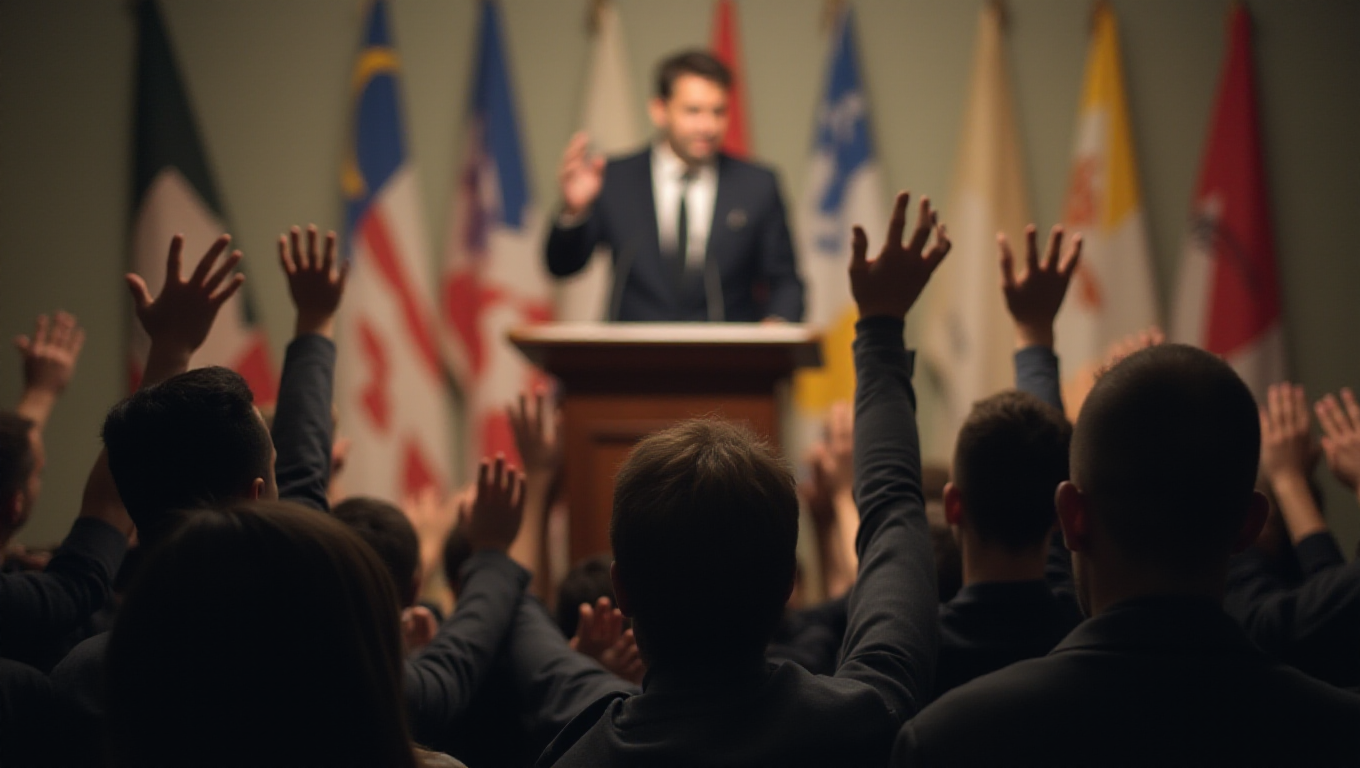 Illustration pour le mot 'communiqué'