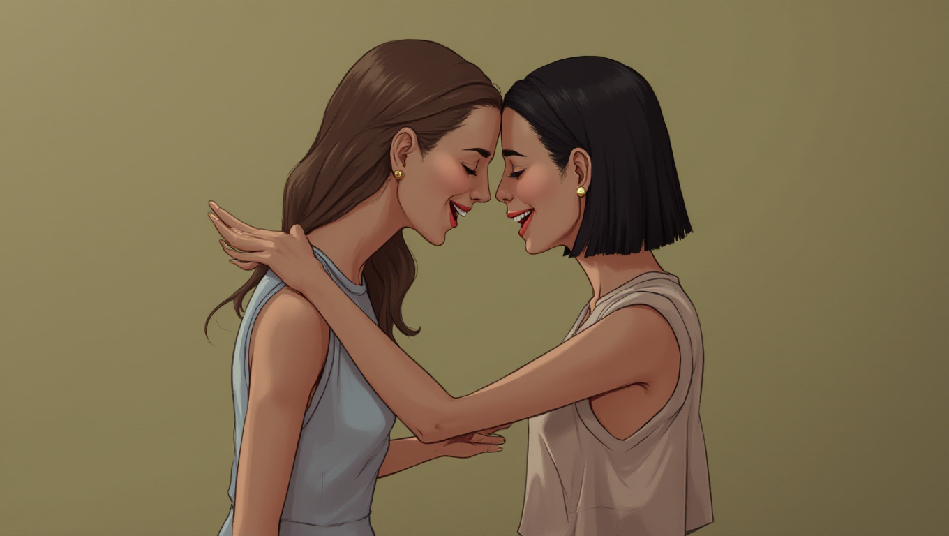 Illustration pour le mot 'commère'