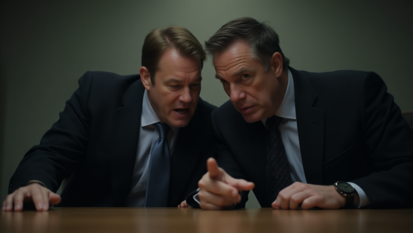 Illustration pour le mot 'comploter'