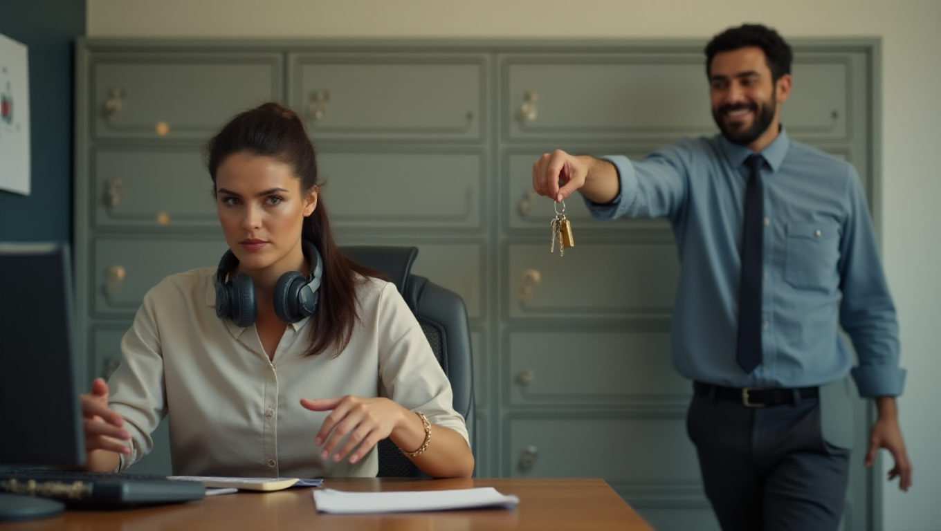 Illustration pour le mot 'concierge'