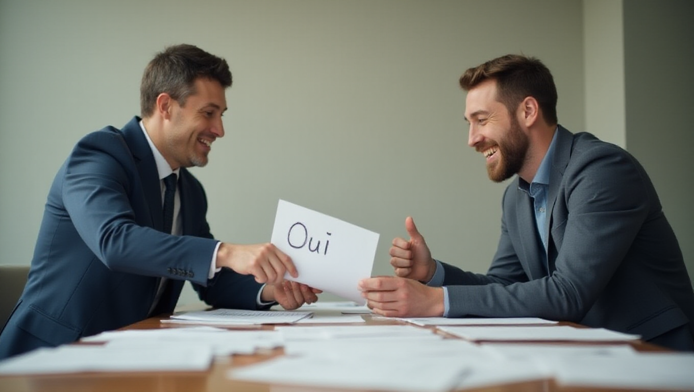 Illustration pour le mot 'confirmer'