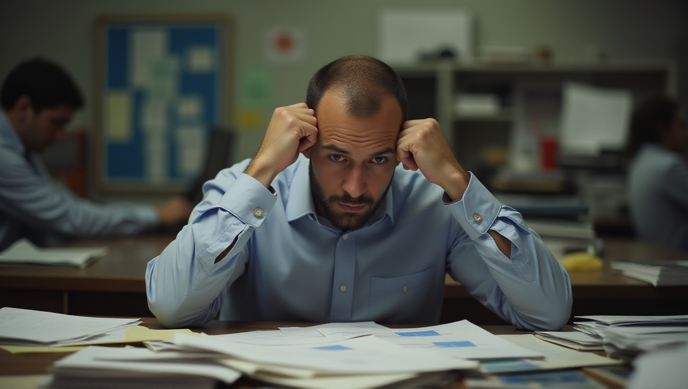 Illustration pour le mot 'confus'