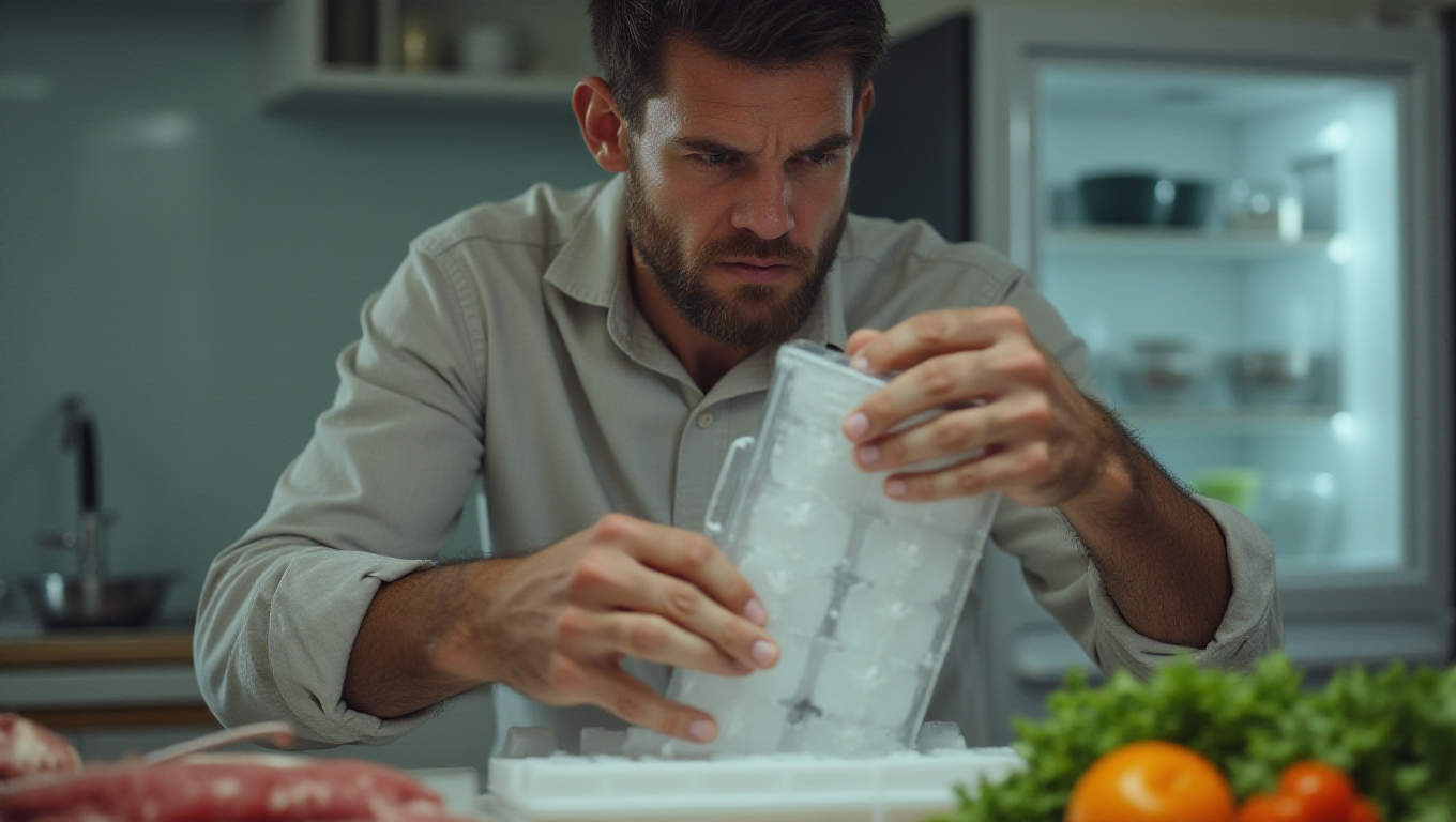 Illustration pour le mot 'congeler'