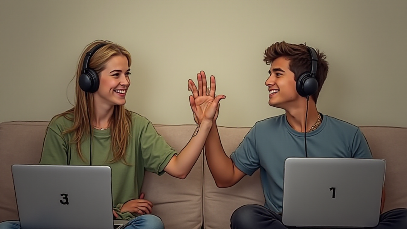 Illustration pour le mot 'connecter'