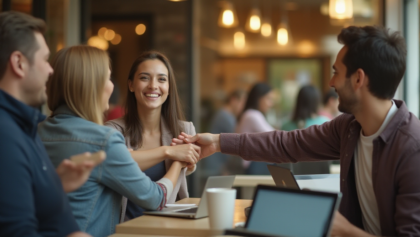 Illustration pour le mot 'connexion'