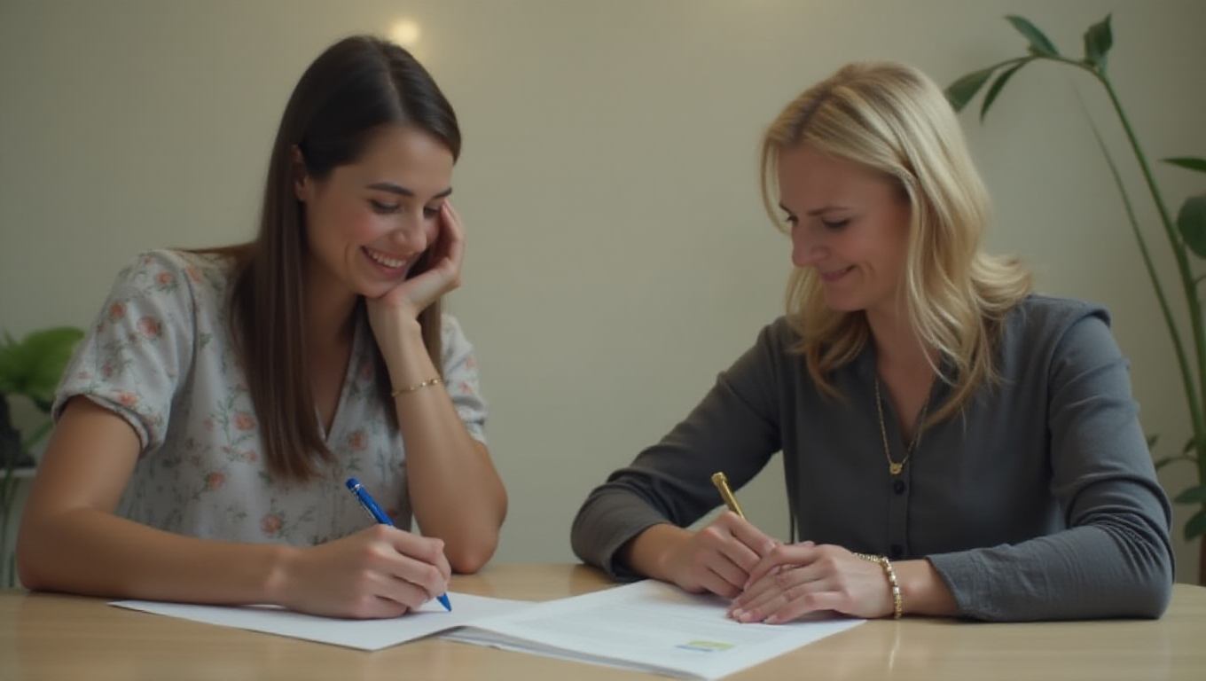 Illustration pour le mot 'consentir'