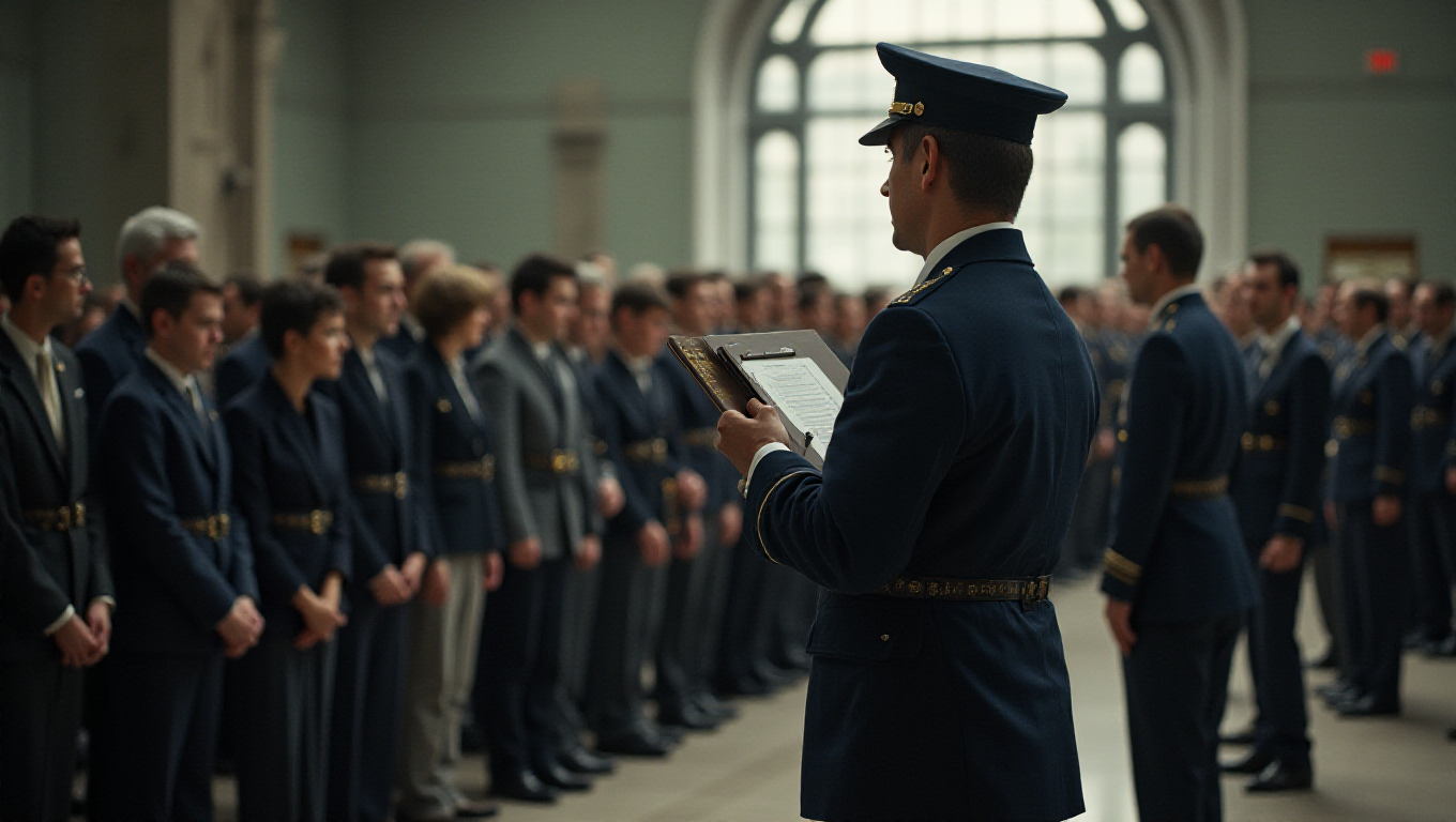 Illustration pour le mot 'consigne'