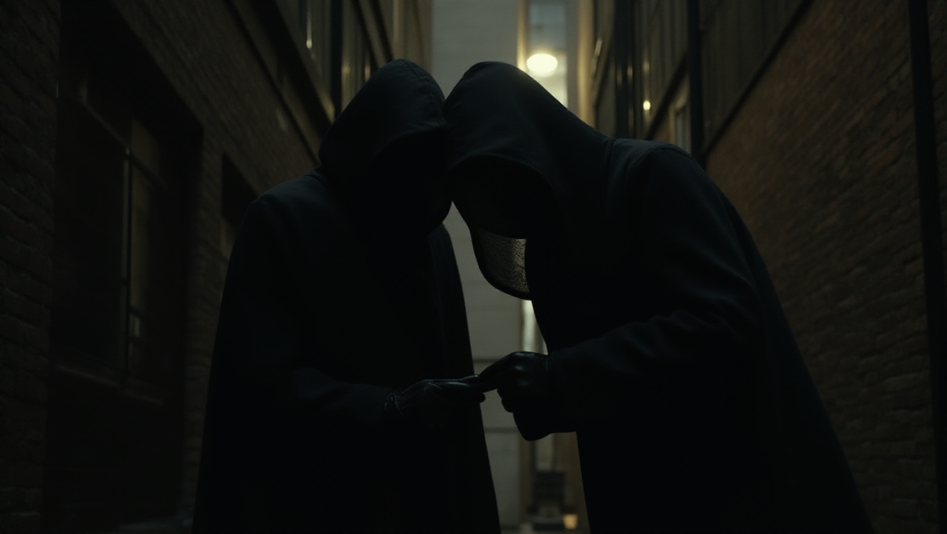 Illustration pour le mot 'conspirer'