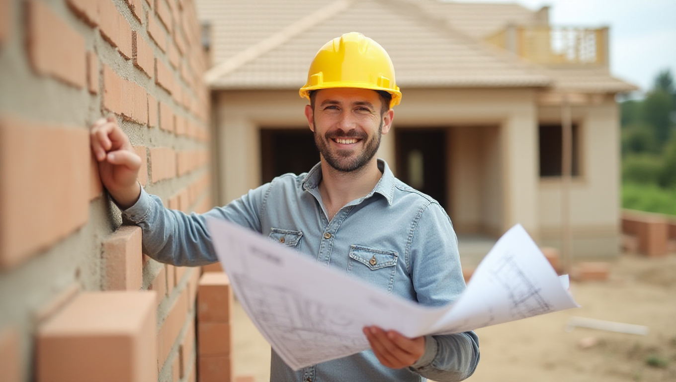 Illustration pour le mot 'construire'