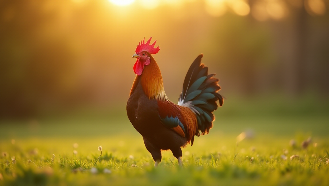 Illustration pour le mot 'coq'