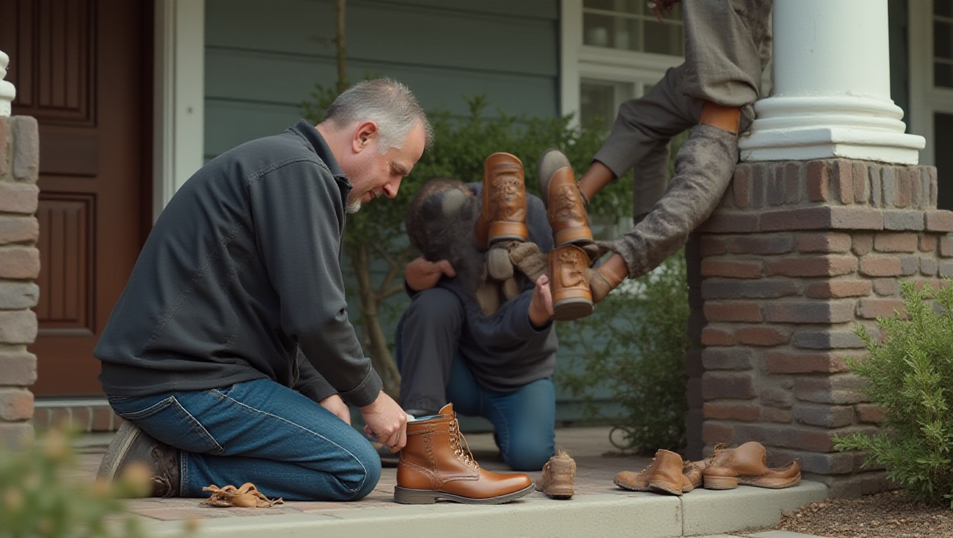 Illustration pour le mot 'cordonnier'