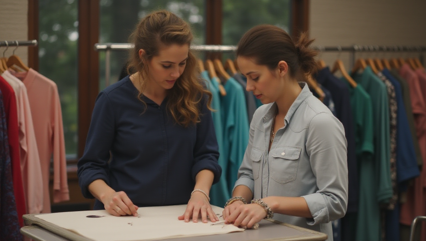 Illustration pour le mot 'couturier'