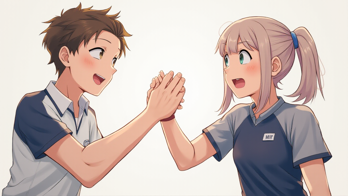 Illustration pour le mot 'coéquipier'