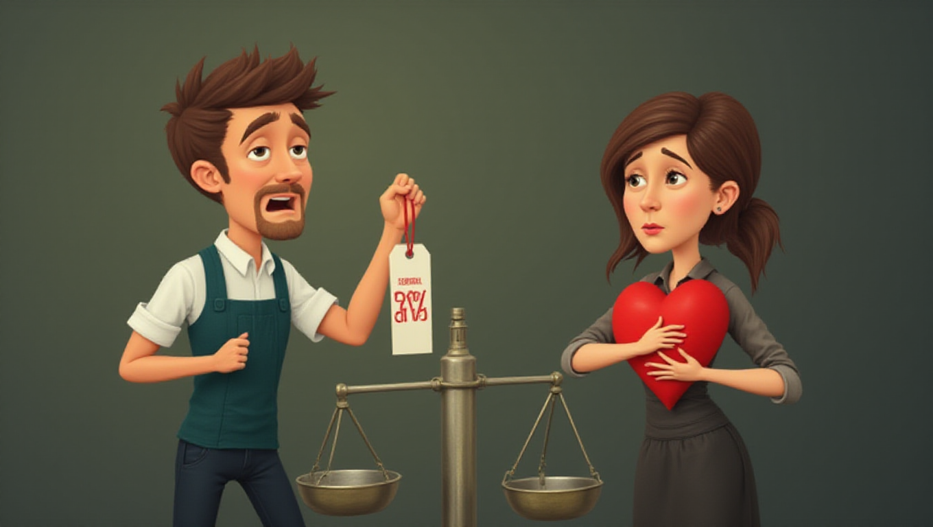 Illustration pour le mot 'coûter'