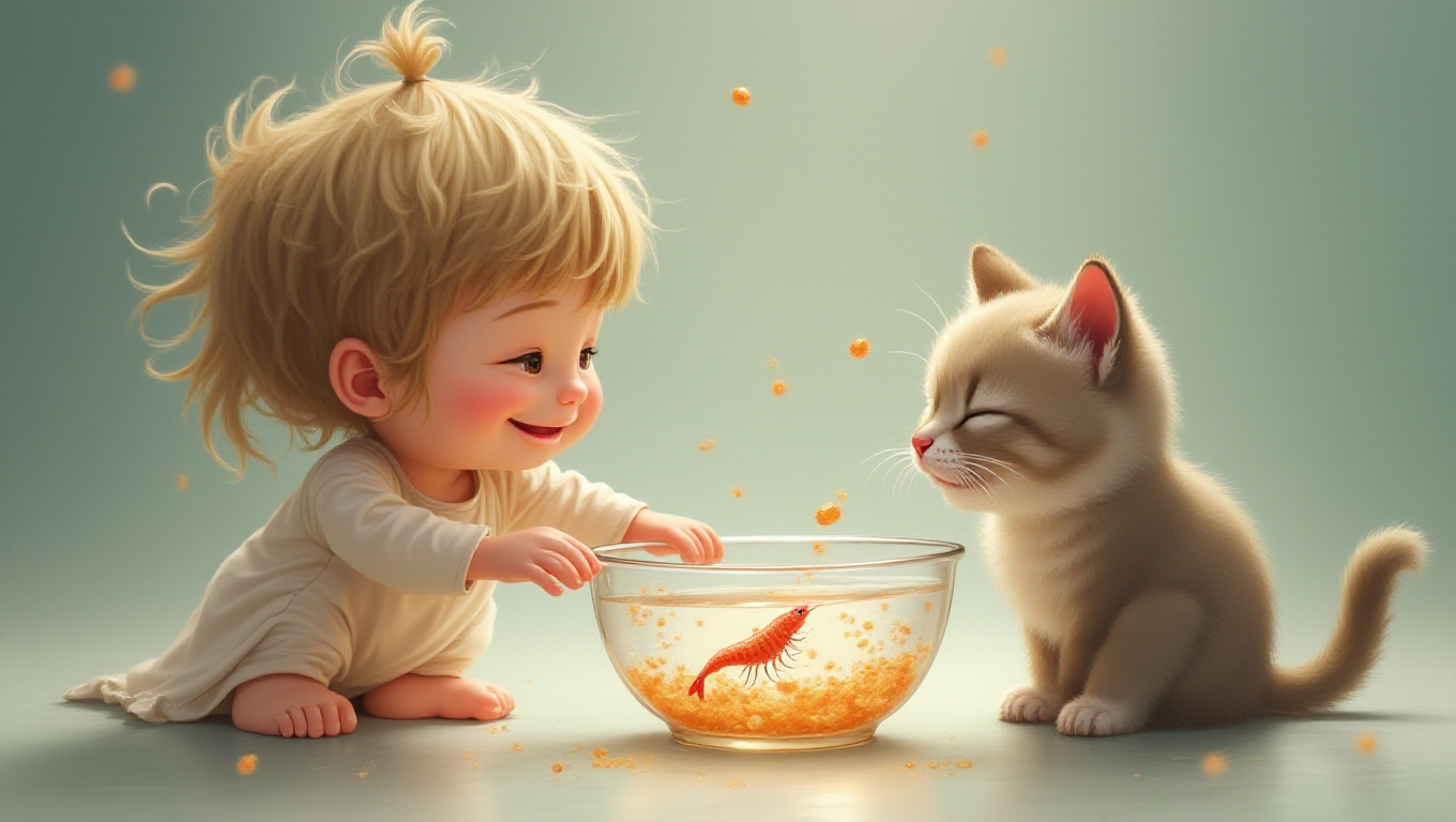 Illustration pour le mot 'crevette'