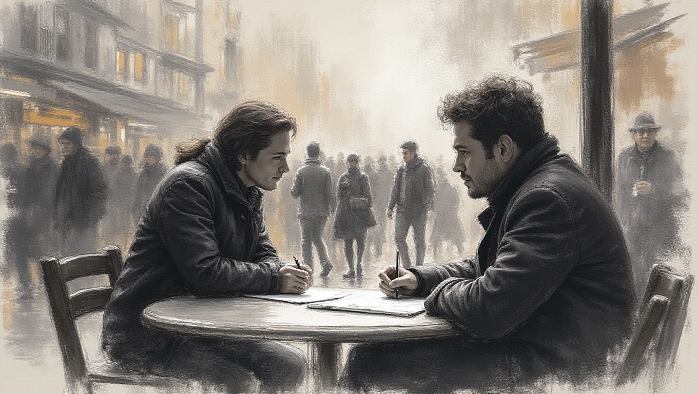 Illustration pour le mot 'croquis'